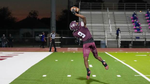Corpus Christi Flour Bluff Pharr Valley View Texas football 102122 Blake Purcell 34